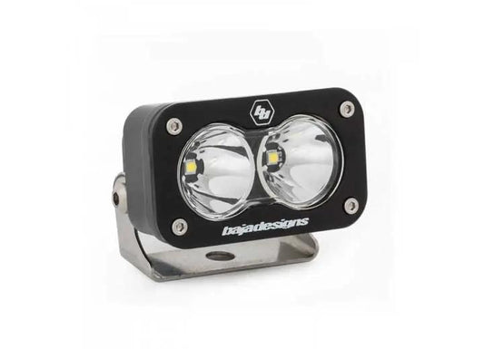 Baja Designs S2 Sport Black LED Auxiliary Light Pod (Clear Work/Scene)