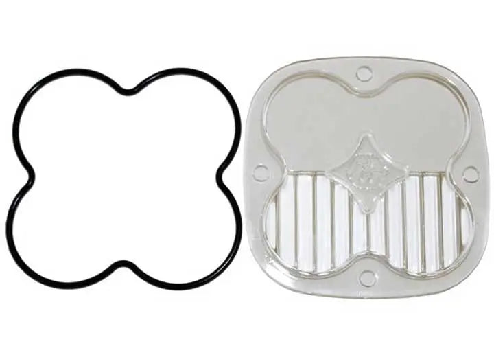 Baja Designs Squadron Light Pod Lens Kit - Driving/Combo - Clear