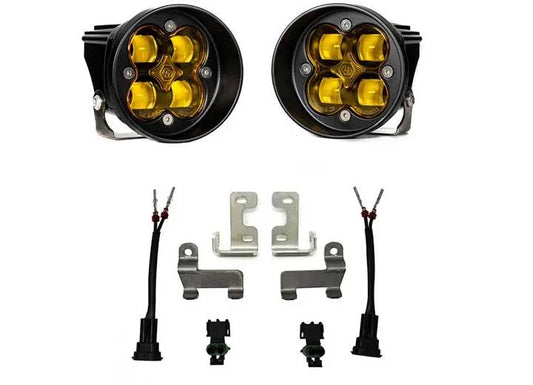 Baja Designs Toyota Squadron-R SAE Fog Pocket Light Kit (Amber)