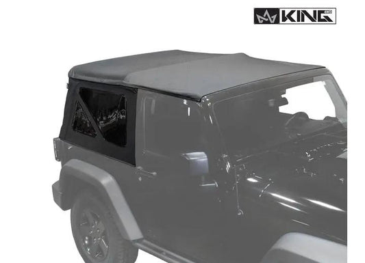 Black Diamond Replacement Soft Top for 2010-2018 Jeep Wrangler JK 2 Door
