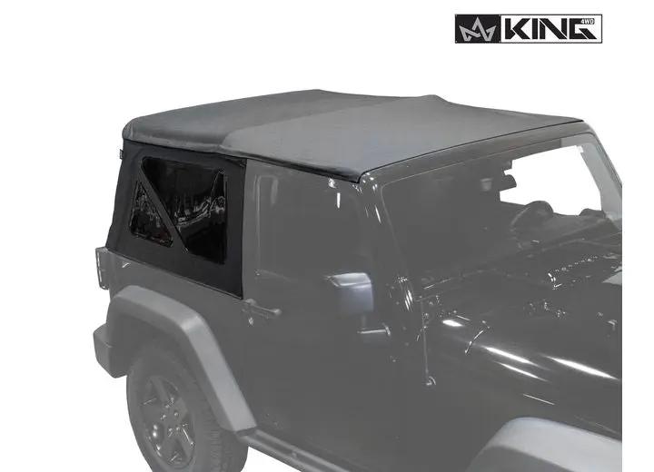 Black Diamond Replacement Soft Top for 2010-2018 Jeep Wrangler JK 2 Door