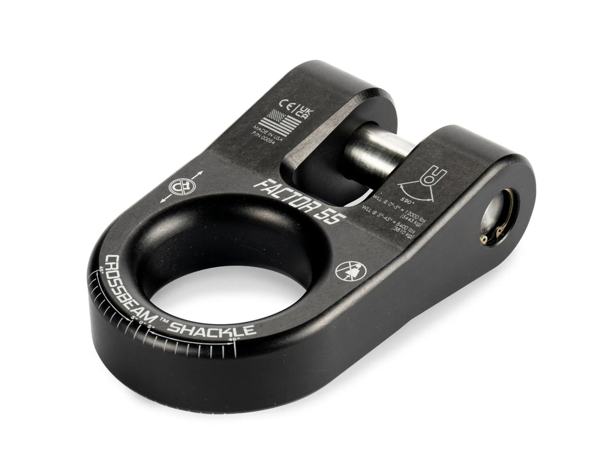Factor 55 - CROSSBEAM SHACKLE BLACK