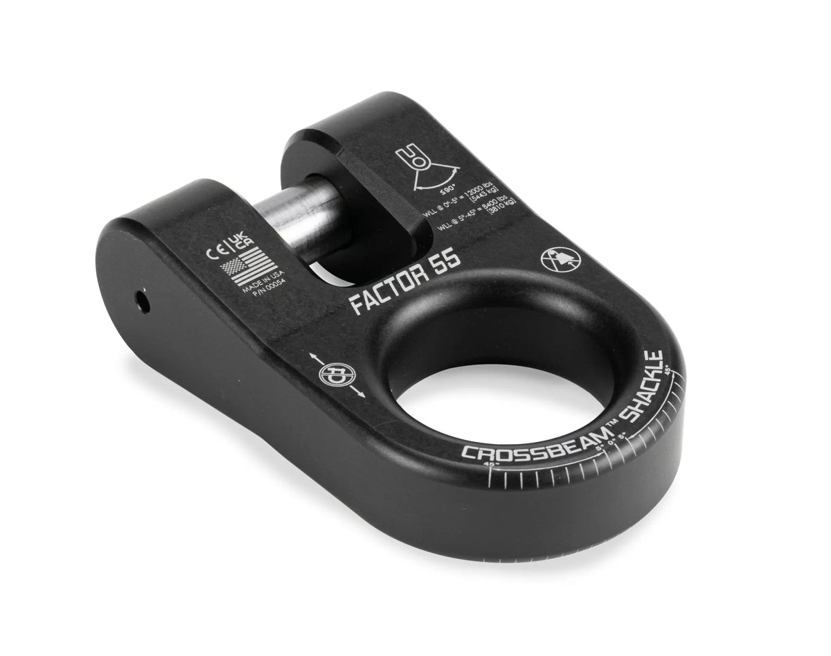 Factor 55 - CROSSBEAM SHACKLE BLACK