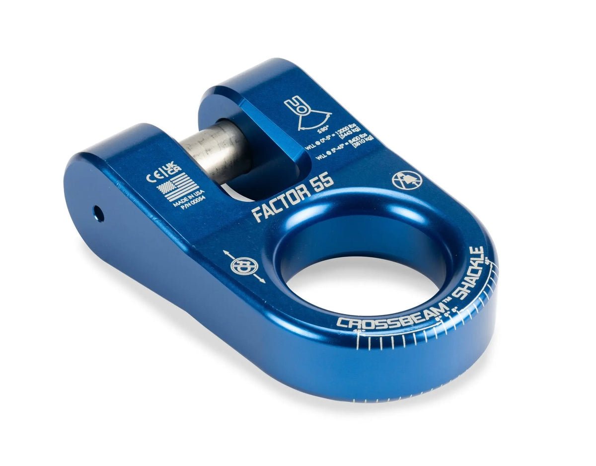 Factor 55 - CROSSBEAM SHACKLE BLUE