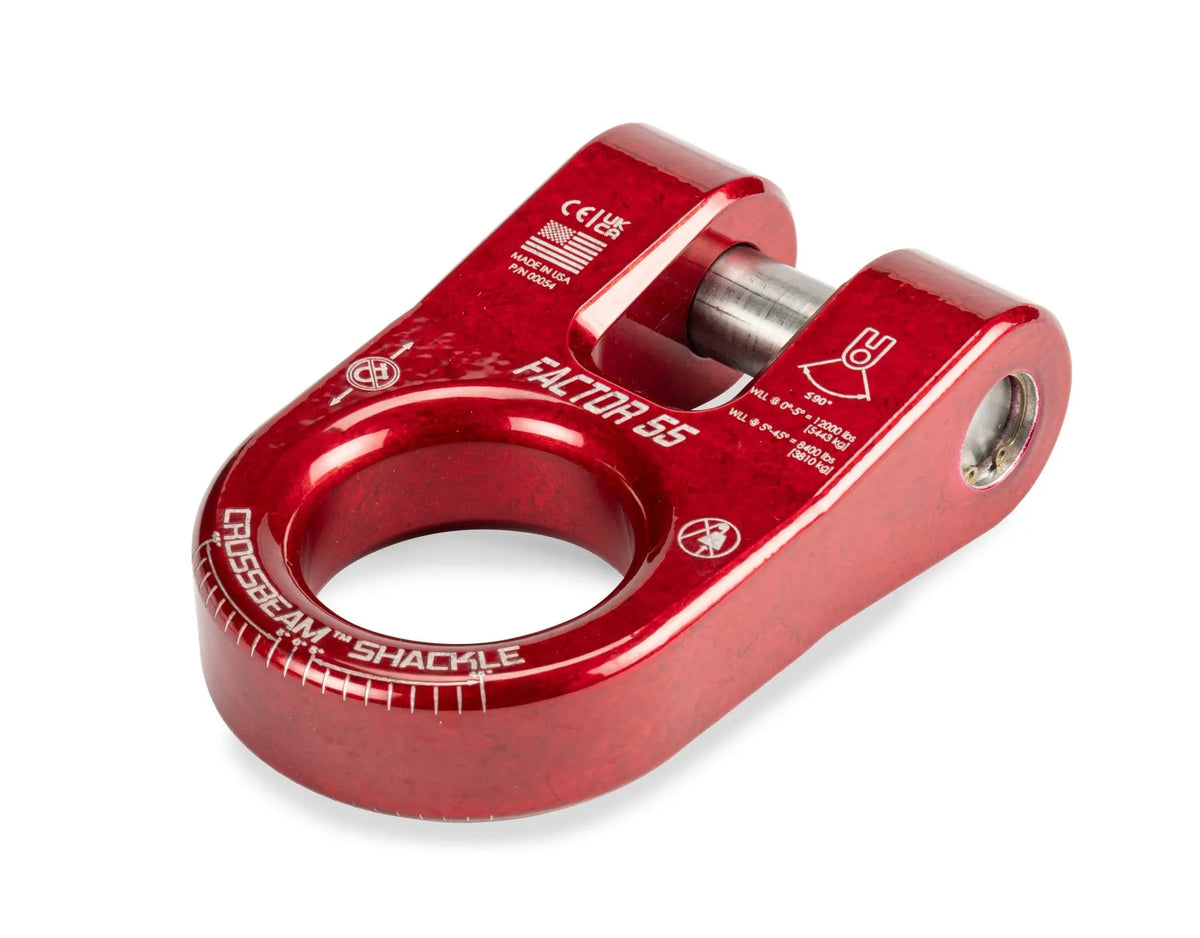 Factor 55 - CROSSBEAM SHACKLE RED