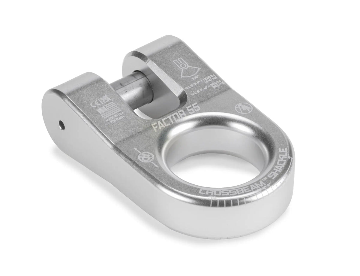Factor 55 - CROSSBEAM SHACKLE SILVER