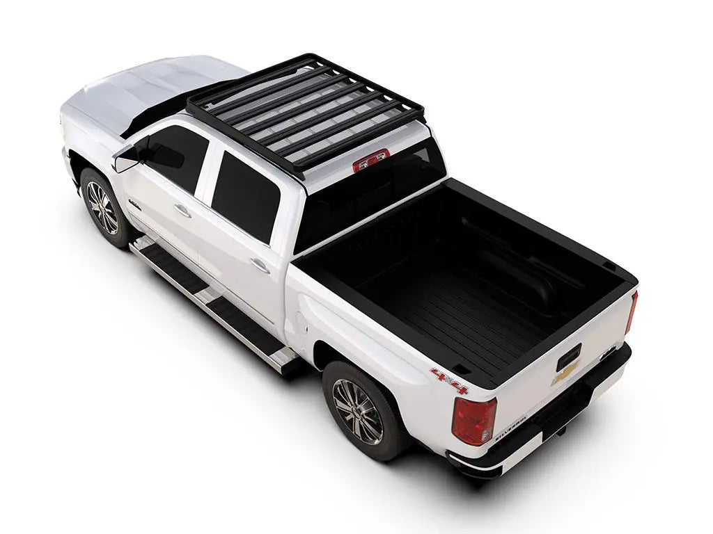 Front Runner - Chevrolet Silverado/GMC Sierra 1500 Crew Cab (2014 - 2018) Slimline II Roof Rack Kit / Low Profile