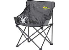 Compact Low Back Camping Chair - Black/Grey Ironman 4x4