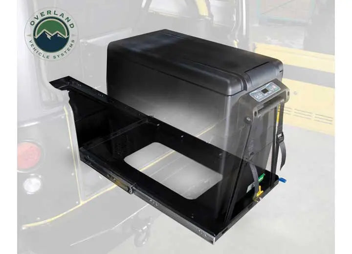 Overland Vehicle Systems / Up Down Air - Compact Sliding Refrigerator Organizer Tray - Small Size