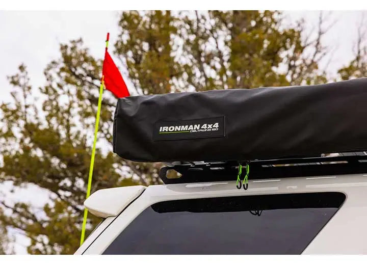 Ironman 4x4 - DELTAWING 5.9FT WATERPROOF FREESTANDING AWNING WITH LED LIGHTING & UV50 PROTECTION