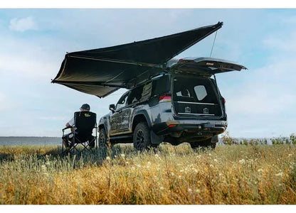 Ironman 4x4 - DELTAWING 5.9FT WATERPROOF FREESTANDING AWNING WITH LED LIGHTING & UV50 PROTECTION