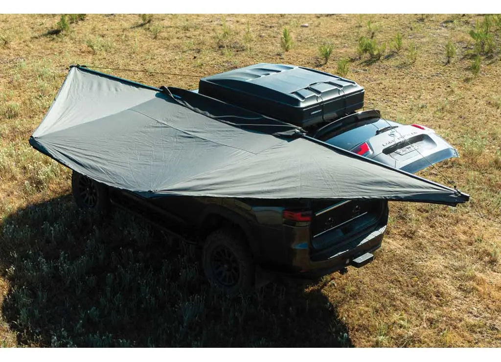 Ironman 4x4 - DELTAWING 5.9FT WATERPROOF FREESTANDING AWNING WITH LED LIGHTING & UV50 PROTECTION