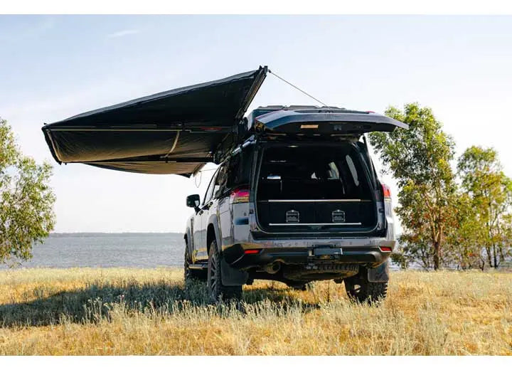 Ironman 4x4 - DELTAWING 5.9FT WATERPROOF FREESTANDING AWNING WITH LED LIGHTING & UV50 PROTECTION
