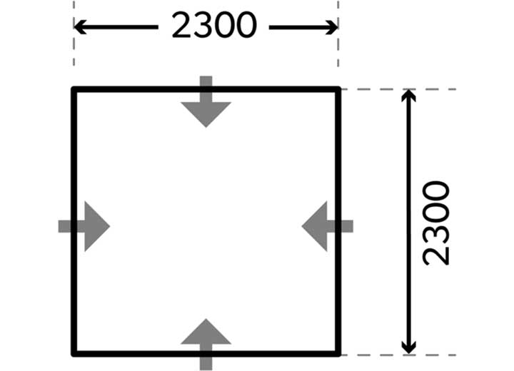 DOMETIC HUB 2.0 - REDUX, INFLATABLE, LIGHTWEIGHT ACTIVITY SHELTER, RECYCLED MATERIALS