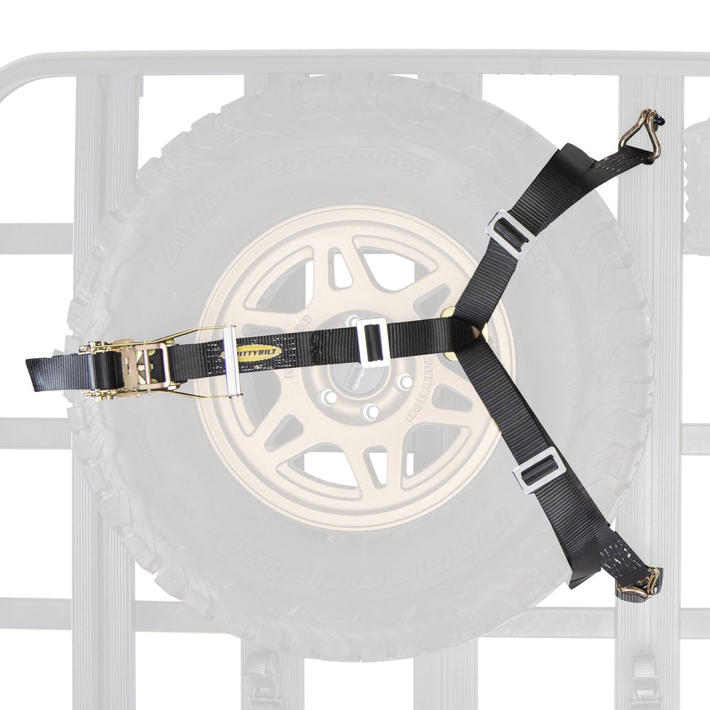 Smittybilt DP802 Defender Platform 3-Way Tire Strap - view 2