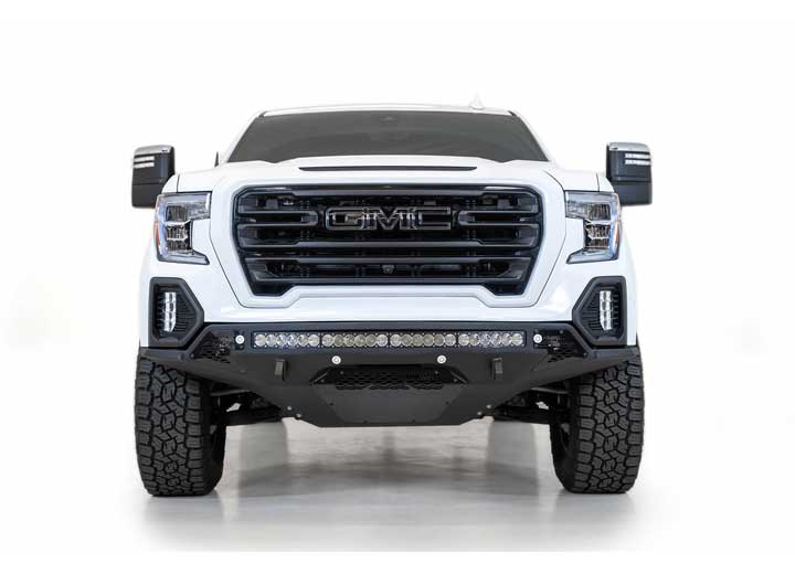 19-C SIERRA 1500 STEALTH FIGHTER FRONT BUMPER BLACK Addictive Desert