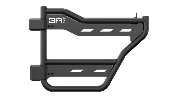 Body Armor 4x4 FB-6155 2021-2024 Ford Bronco Rear Tube Doors With Webbing, Pair - view 3