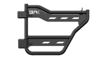 Body Armor 4x4 FB-6155 2021-2024 Ford Bronco Rear Tube Doors With Webbing, Pair - view 3
