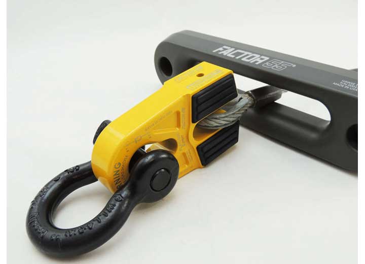 FLATLINK E EXPERT WINCH SHACKLE MOUNT YELLOW Factor 55