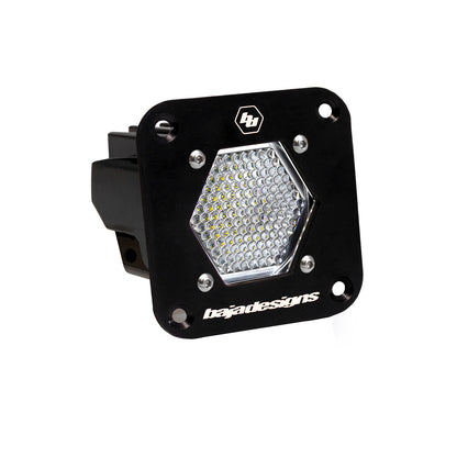 Baja Designs 381006 S1 Black Flush Mount LED Light Pod (Work/Scene Clear)