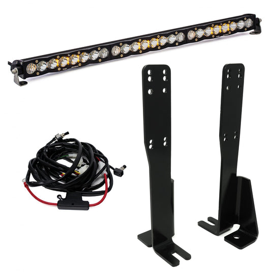 Baja Designs 447512 S8 30 Inch Grille Lower Kit '14-24 4Runner (Spot Clear)