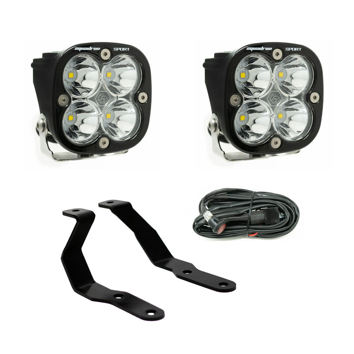 Baja Designs 447628 Squadron Sport A-Pillar Kit '19-23 Ranger