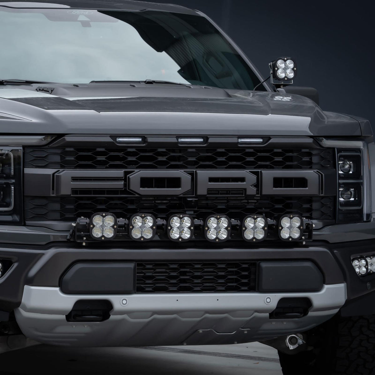 Baja Designs XL Linkable Sport Bumper Light Kit - '21-24 F-150 Raptor (Multi-Pattern; Clear) 448067