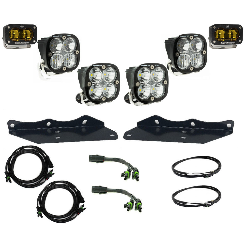 Baja Designs 448177 Ford, Raptor (17-20) Fog Pocket Kit S2 SAE Amber "Pro" - view 3