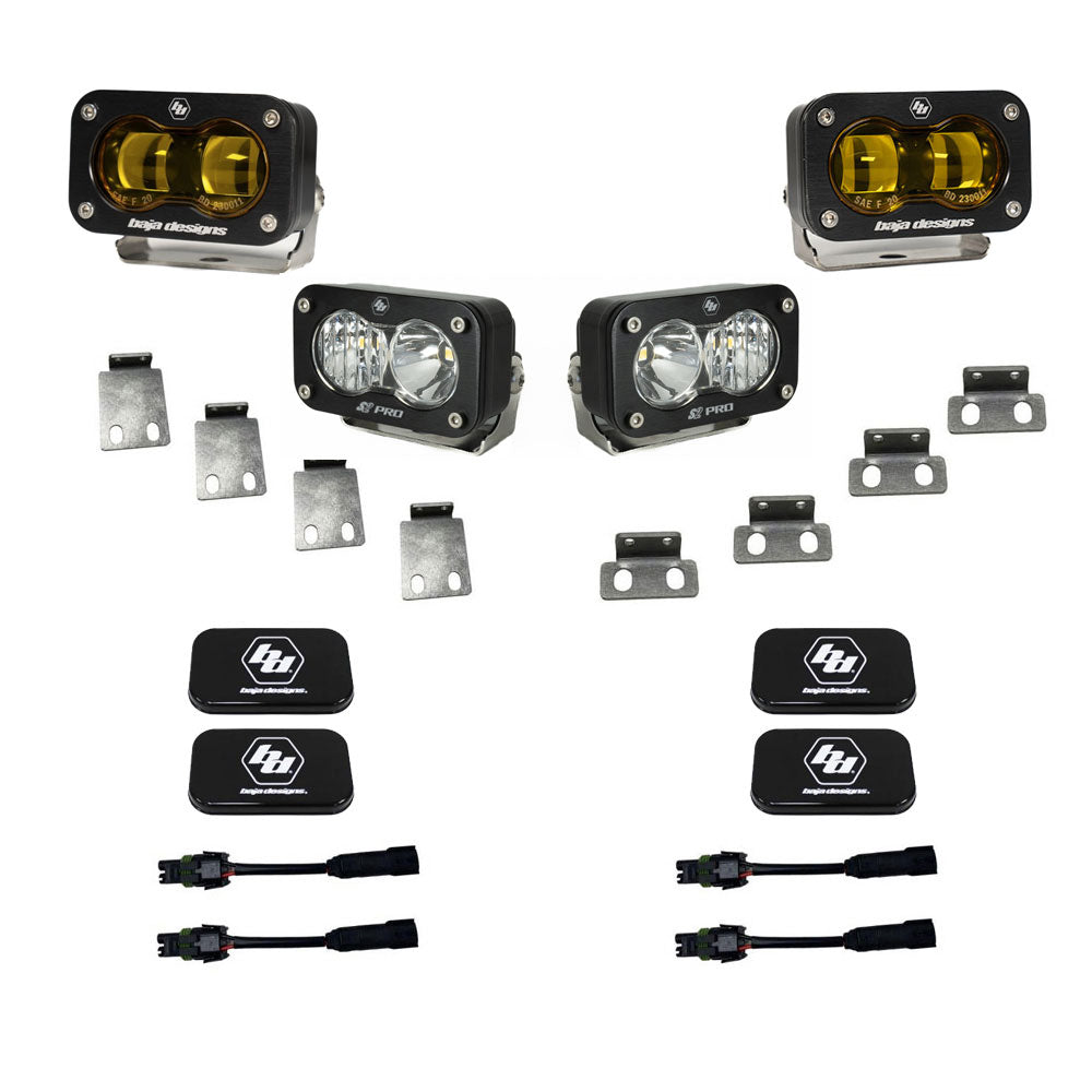 Baja Designs 448183 S2 SAE/S2 Pro Fog Pocket Kit - view 3