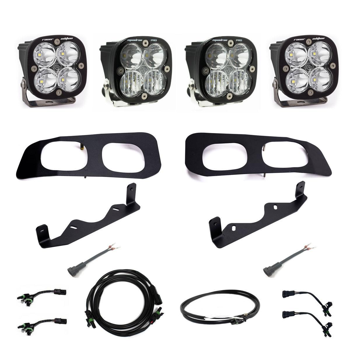 Baja Designs 448255UP Ford Squadron Racer/Squadron Pro "Unlimited" Dual Fog Pocket - view 3
