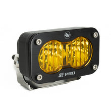 Baja Designs 480015 S2 Pro Black LED Light Pod (Wide Cornering Baja Amber)