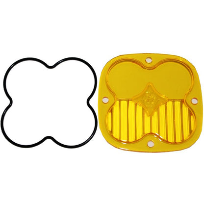 Baja Designs 668413 Squadron Light Pod Lens Kit (Driving/Combo Baja Amber)