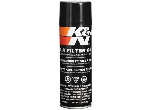 FILTER OIL; 6.5 OZ AEROSOL SPRAY K&N Filters