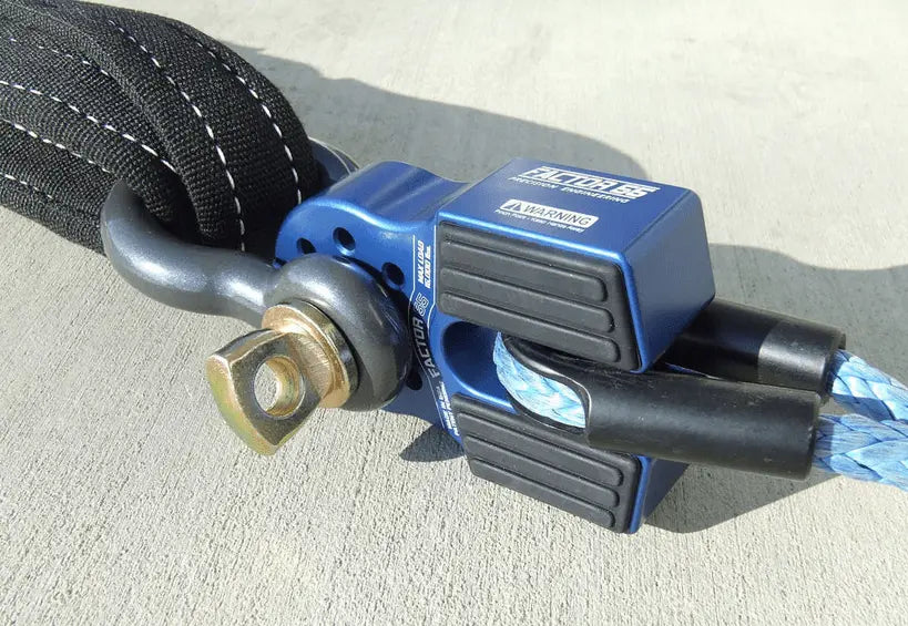 Factor 55 - FLATLINK WINCH SHACKLE MOUNT - BLUE