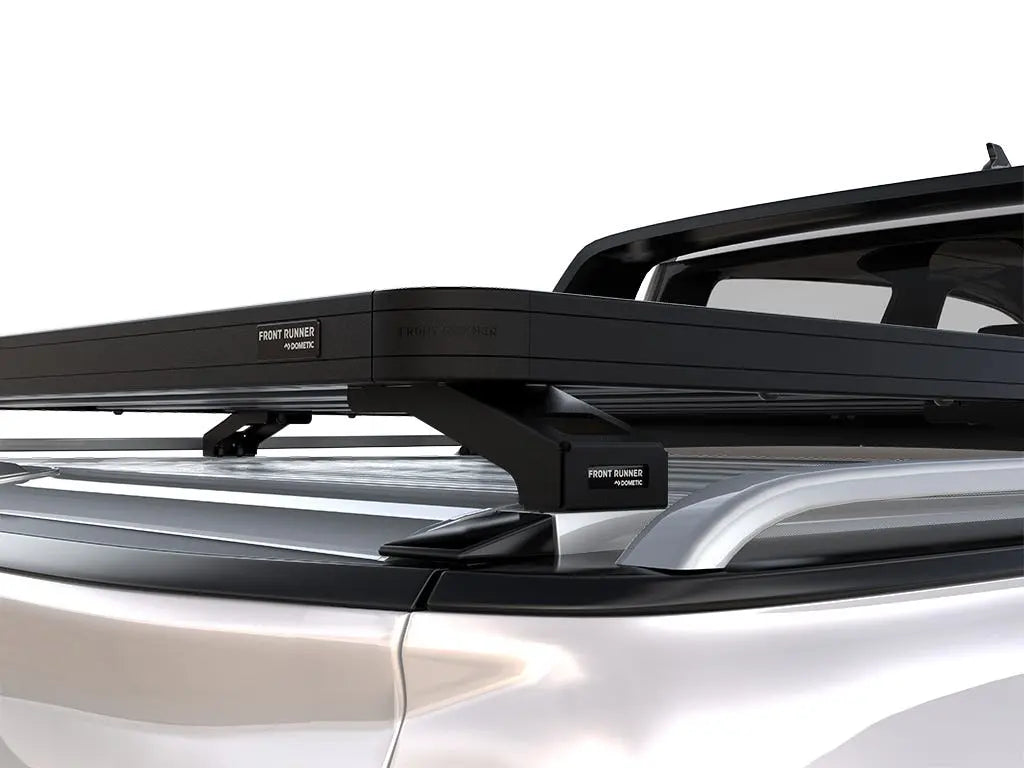 Front Runner - Ford Ranger T6.2 Wildtrak Double Cab w/OEM Roll Top (2022 - Current) Slimline II Load Bed Rack Kit