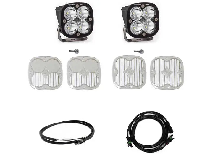 Ford Squadron Pro A-Pillar Light Kit (Clear - Spot)