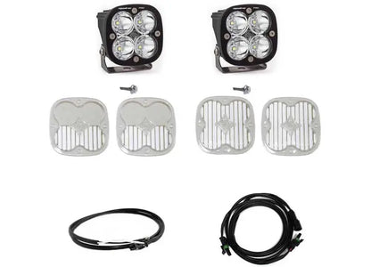 Ford Squadron Pro A-Pillar Light Kit (Clear - Spot)