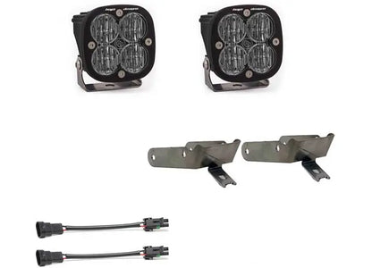 Ford Squadron SAE Fog Pocket Light Kit for 1999-2010 F-250/350 Super Duty - Clear by Venture Overland Company Baja Designs