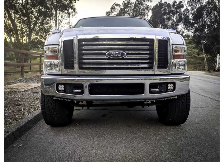 Ford Squadron SAE Fog Pocket Light Kit for 1999-2010 F-250/350 Super Duty - Clear by Venture Overland Company Baja Designs