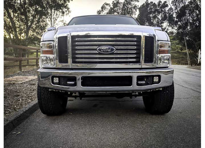 Ford Squadron SAE Fog Pocket Light Kit for 1999-2010 F-250/350 Super Duty - Clear by Venture Overland Company Baja Designs