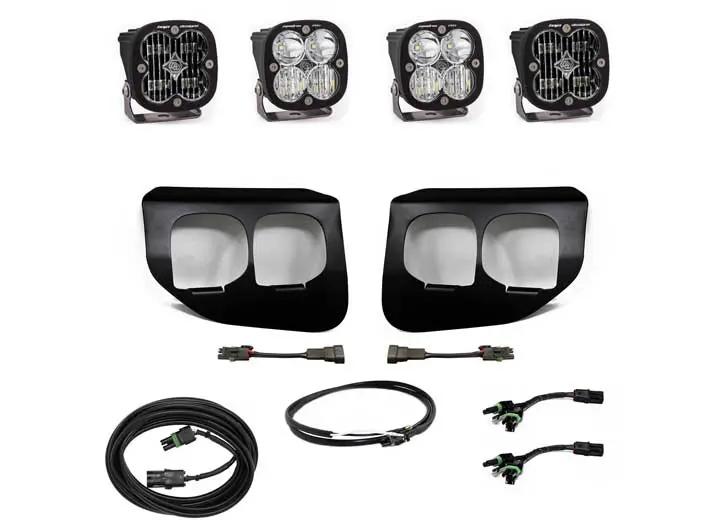 Ford Squadron SAE Pro Fog Pocket Light Kit (Clear - SAE Fog) | 2020-2022 F-250/F-350 Super Duty