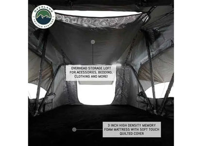 HD Nomadic 2 Soft Shell Roof Top Tent for Two – Grey with Green Rainfly