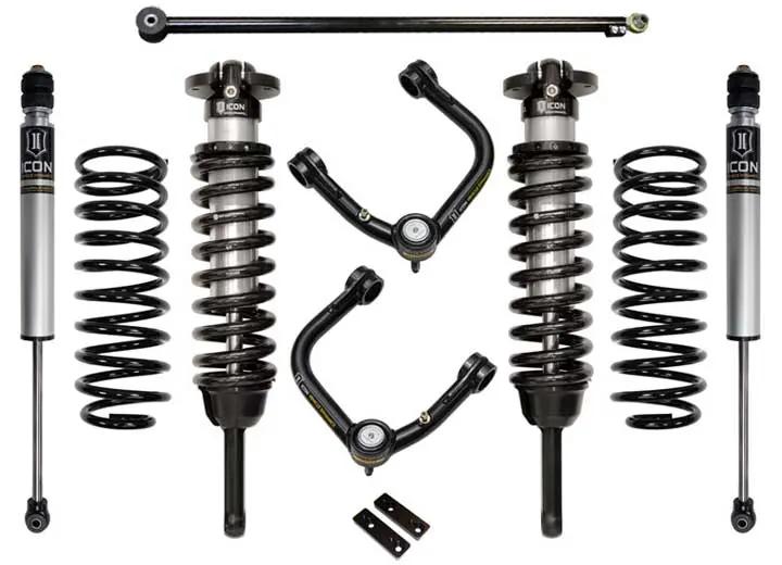 ICON 2010-Up Lexus GX460 Adjustable 0-3.5" Stage 2 Lift Suspension Kit with Tubular Control Arms