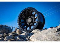 ICON Alloys Hulse Dual Black 17x8.5 Wheel 6x5.5 Bolt Pattern 0mm Offset 4.75" Backspacing