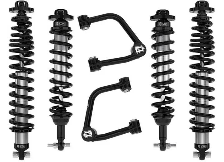 ICON Stage 3 Suspension System for 2021-2023 Bronco Non-Sasquatch – 3-4" Lift with Tubular UCAs for Ultimate Off-Road Performance