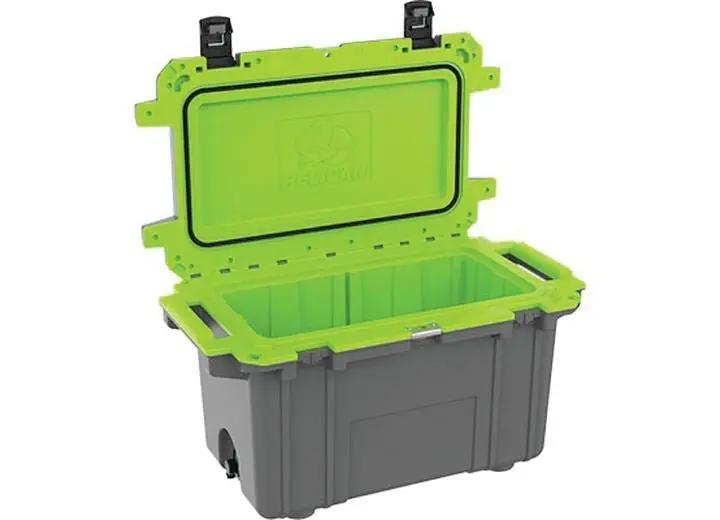 IM 70QT ELITE COOLER DKGRY/EGRN