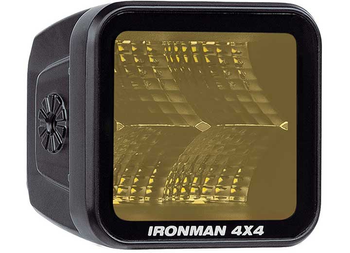 20W Amber LED Cube Flood Light Kit - 2.8 Inch Ironman 4x4