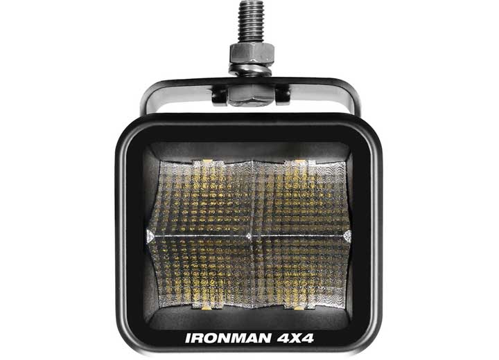40W Clear Flood Beam LED Cube Light Kit - 3.2 Inch Ironman 4x4