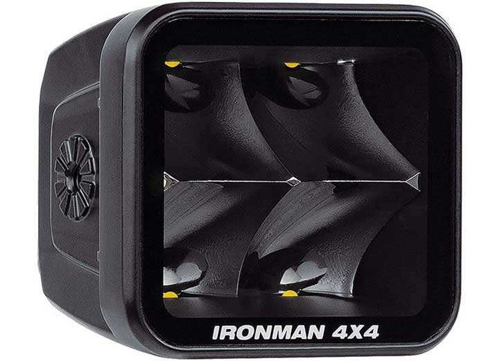40W Clear Spot Beam LED Cube Light Kit - 3.2 Inch Ironman 4x4