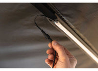 DELTAWING 4.5FT INSTANT AWNING WITH LED LIGHT KIT - WATERPROOF BLACKOUT FABRIC, UV50 PROTECTION